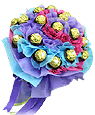 flowers: 24 - Rainbow Ferrero